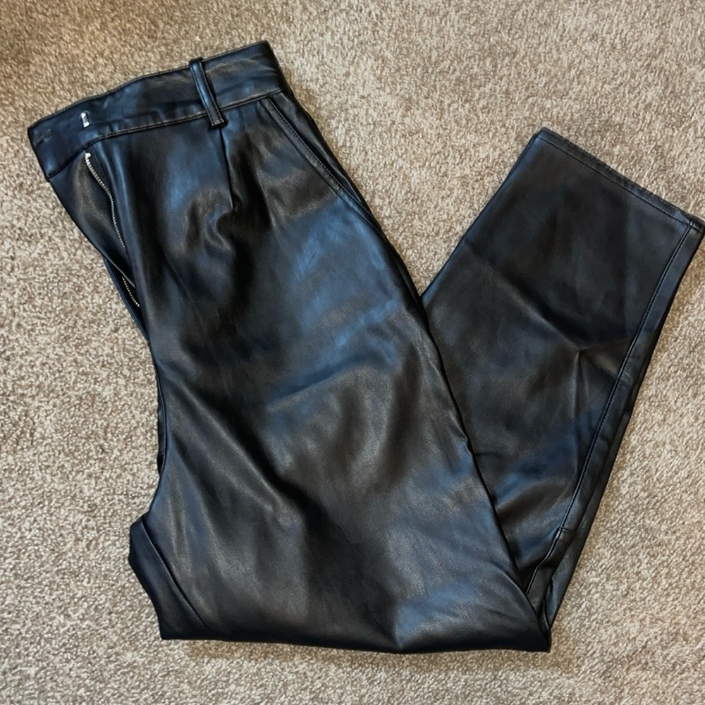 Leather pants
